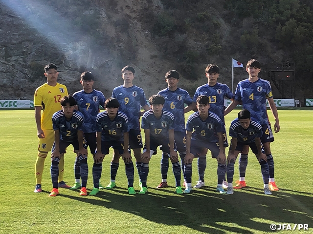 【Match Report】U-18 Japan National Team win match over Belgium