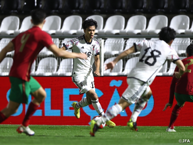 【Match Report】U-21日本代表国際親善試合　U-21ポルトガル代表戦