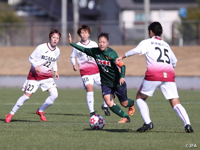 Tokiwagi Gakuen and Waseda University advance through first round of the Empress's Cup JFA 44th Japan Women's Football Championship