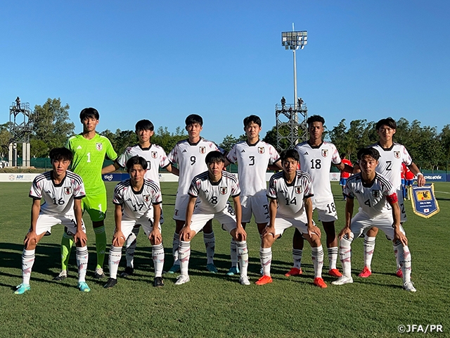 【Match Report】U-16日本代表 パラグアイ遠征の初戦はチリ代表に勝利