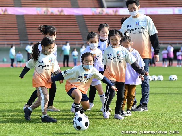 JFA Magical Field Inspired by Disney　ファミリーサッカーフェスティバル“First Touch” in 石川　開催レポート