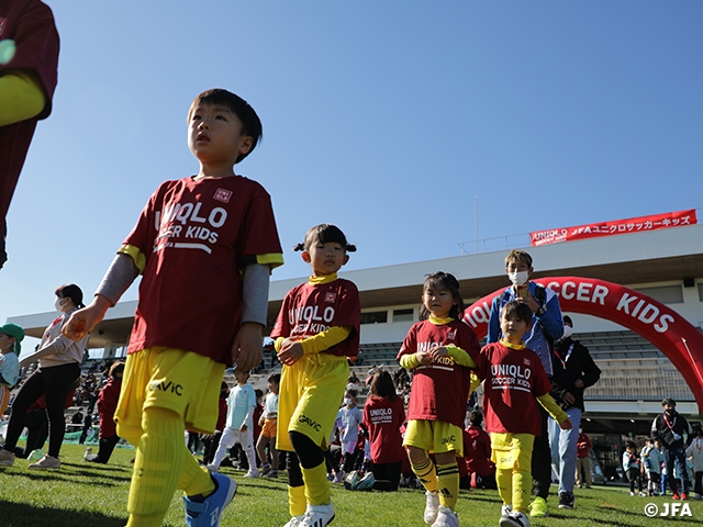 JFAユニクロサッカーキッズ in 宮崎を開催