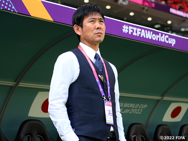 “The players showed us a new era” Interview with SAMURAI BLUE’s Head Coach MORIYASU Hajime