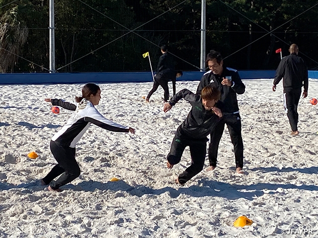 AFC Beach Soccer Coaching Certificate Course Level 1 held at JFA YUME Field