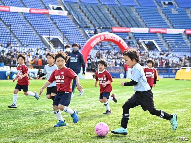 JFAユニクロサッカーキッズ in 神奈川を開催