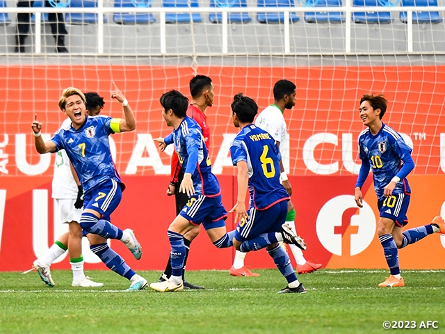 【Match Report】U-20 Japan National Team defeat Saudi Arabia to reach Quarterfinals as group leaders at the AFC U20 Asian Cup Uzbekistan 2023