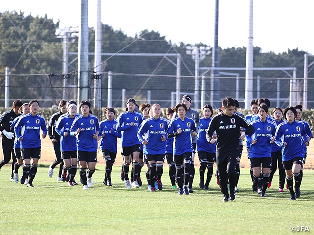 U-19日本女子代表　狩野倫久監督の下、新体制立ち上げの活動を実施
