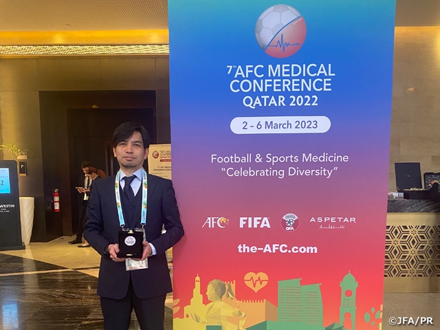 Japanese doctor awarded for poster presentation at the 7th AFC Medical Conference 2023
