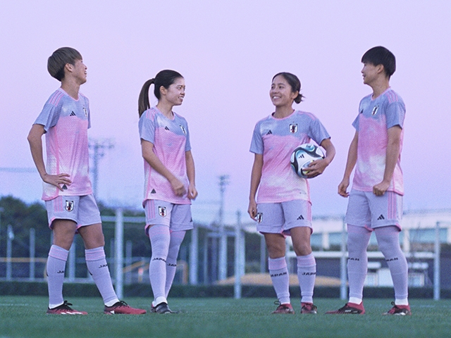 アディダス「サッカー日本女子代表 2023アウェイユニフォーム」を発表｜JFA｜公益財団法人日本サッカー協会