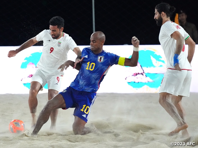 【Match Report】Japan Beach Soccer National Team lose to IR Iran 0-6 in the AFC Beach Soccer Asian Cup Thailand 2023 Final