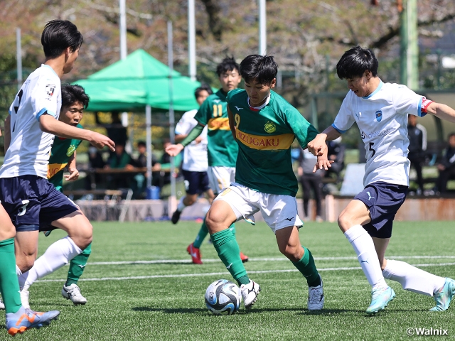 静岡学園が横浜FCを下して開幕連勝を達成！　高円宮杯 JFA U-18サッカープレミアリーグ 2023WEST第2節