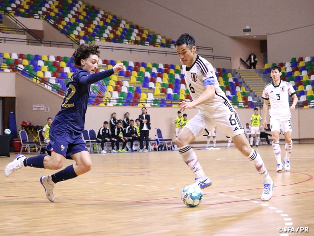 【Match Report】Japan Futsal National Team lose to France - Morocco Tour (4/10-19)