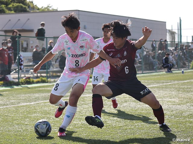 神戸と鳥栖の一戦は勝ち点1を分け合う結果に　高円宮杯 JFA U-18サッカープレミアリーグ 2023WEST第4節