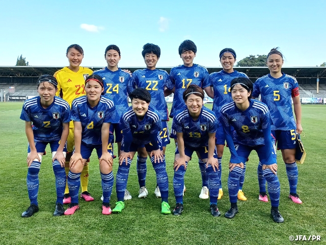 【Match Report】U-19日本女子代表 SUD Ladies Cup 2023が開幕、初戦を勝利で飾る