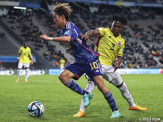 Match Report】U-20日本代表、前半の先制点を守り切れずコロンビアに