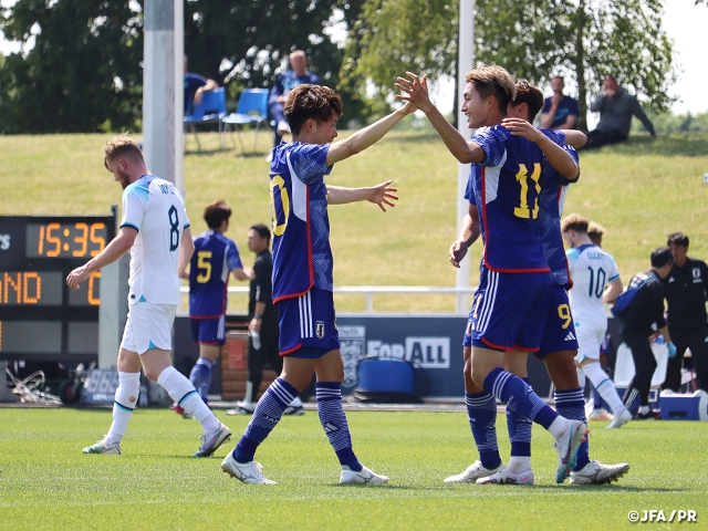 【Match Report】U-22日本代表　イングランドに2-0で、遠征初戦を勝利で飾る