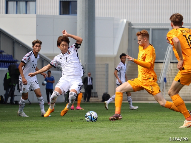 【Match Report】U-22 Japan National Team draw with the Netherlands to finish Europe tour with a win and a draw