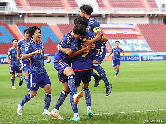 【Match Report】 U-17 Japan National Team score four goals en route to victory over Vietnam - AFC U17 Asian Cup™ Thailand 2023