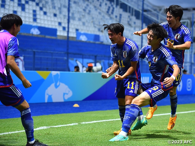 【Match Report】U-17 Japan National Team earn ticket to the FIFA U-17 World Cup™ with win over Australia - AFC U17 Asian Cup™ Thailand 2023