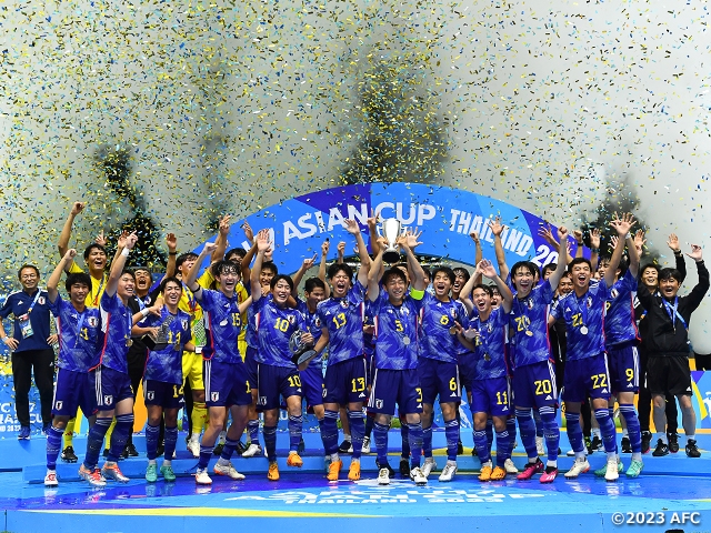 【Match Report】U-17日本代表が大会初となるアジア連覇。韓国に3-0で快勝飾る！