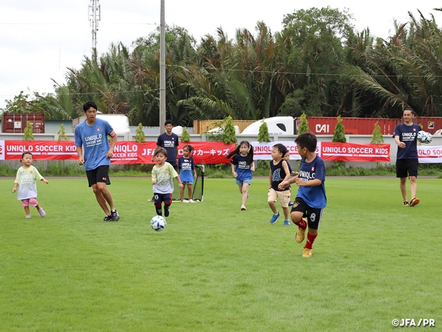 JFAユニクロサッカーキッズ in ベトナムをハノイとホーチミンの2都市で開催
