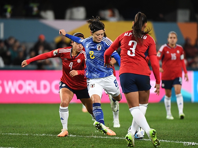【Match Report】Nadeshiko Japan clinch knockout stage with win over Costa Rica in the FIFA Women's World Cup Australia & New Zealand 2023™