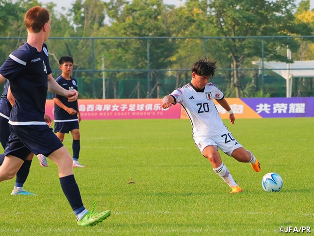 【Match Report】U-15日本代表 U-15グアム代表に26-0で完勝　EAFF U15 男子選手権 2023