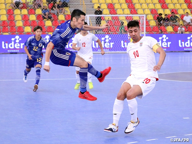 【Match Report】フットサル日本代表 イラン代表に敗れ決勝進出を逃す　Futsal Nations Cup（9/11-9/17＠ブラジル）