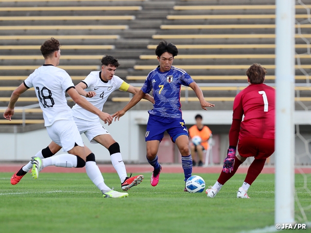【Match Report】U-17日本代表、第2戦はU-17ニュージーランド代表に2-0で勝利し優勝へ望みをつなぐ