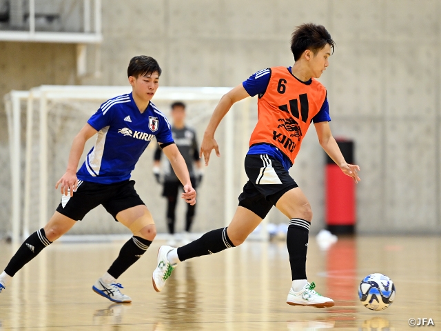 フットサル日本代表候補　来年開催のFIFAフットサルワールドカップのメンバー入りに向けた競争がスタート