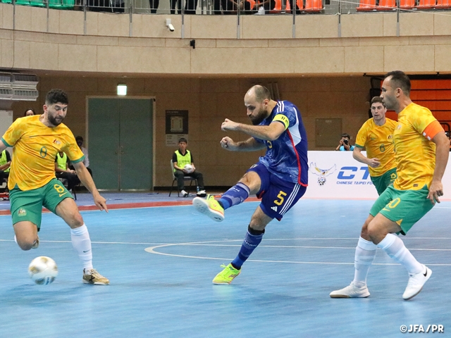 【Match Report】Japan Futsal National Team get off to a winning start as they take their first step towards the FIFA Futsal World Cup™ - AFC Futsal Asian Cup™ 2024 Qualifiers