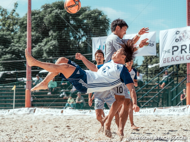 JFA ビーチサッカークリニック選抜、PRIDE BEACH GAMESに参戦