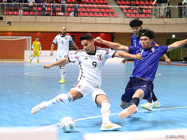 【Match Report】Japan Futsal National Team advance as group leaders with win over Chinese Taipei - AFC Futsal Asian Cup™ 2024 Qualifiers