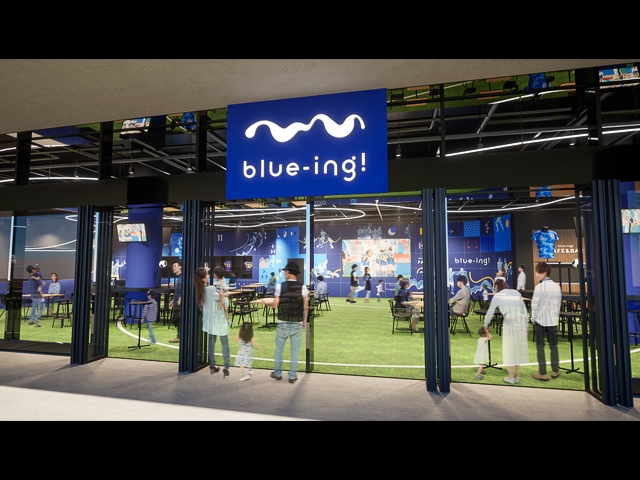 施設を擬似体験できる3Dフロアマップや各エリア・体験コンテンツの最新イメージ画像を公開　12月23日(土) オープン “青に出逢い、ひろがる”場所 JFAサッカー文化創造拠点 blue-ing!