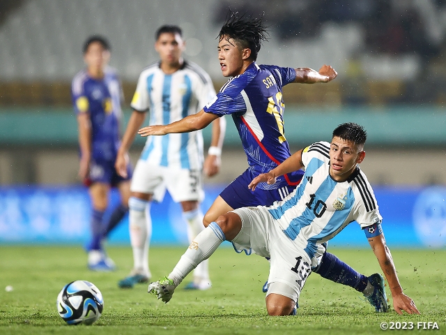 【Match Report】U-17日本代表、U-17アルゼンチン代表に1-3で敗戦　FIFA U-17 ワールドカップ インドネシア 2023