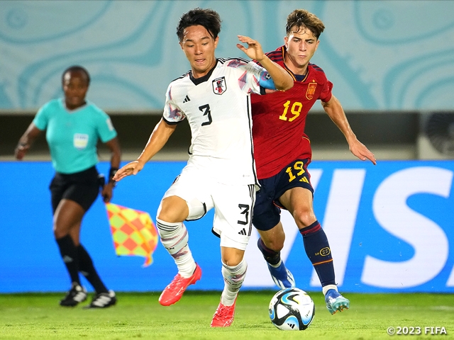 【Match Report】U-17日本代表、U-17スペイン代表に1-2で敗れベスト16　FIFA U-17 ワールドカップ インドネシア 2023