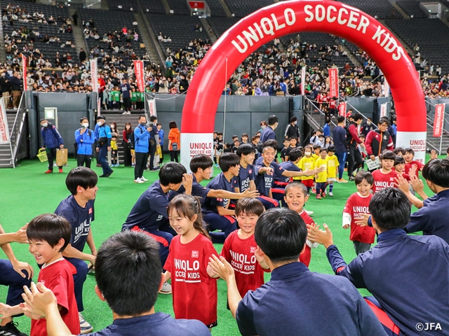 JFAユニクロサッカーキッズ in 北海道を開催