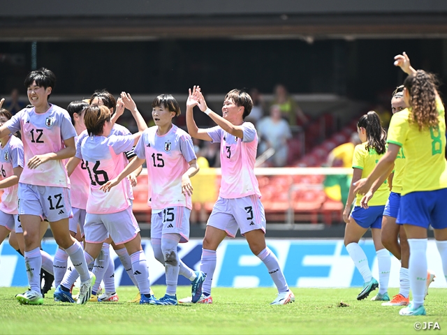 【Match Report】Nadeshiko Japan win second friendly against Brazil 2-0