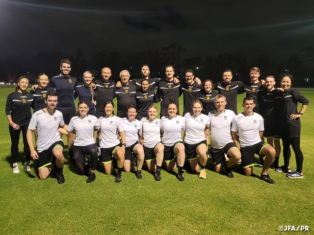 Referee Exchange Programme Report: The referees learned the importance of game management