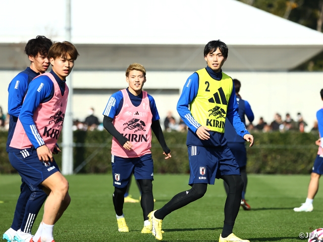 SAMURAI BLUE、24選手全員が集合、元日のタイ代表戦へ調整