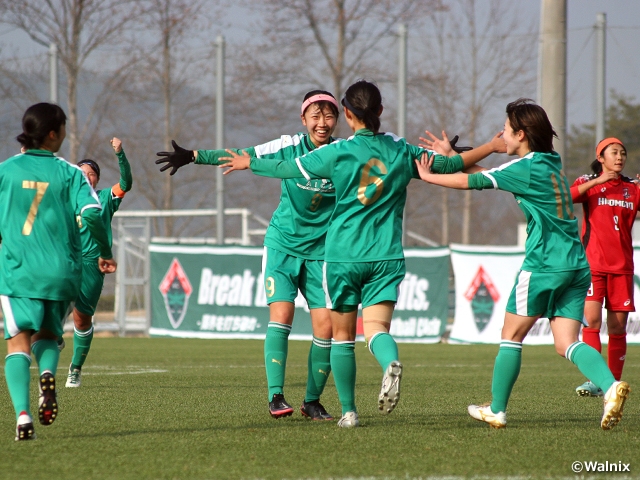 神村学園、AICJなどベスト8が出そろう　第32回全日本高等学校女子サッカー選手権大会2回戦