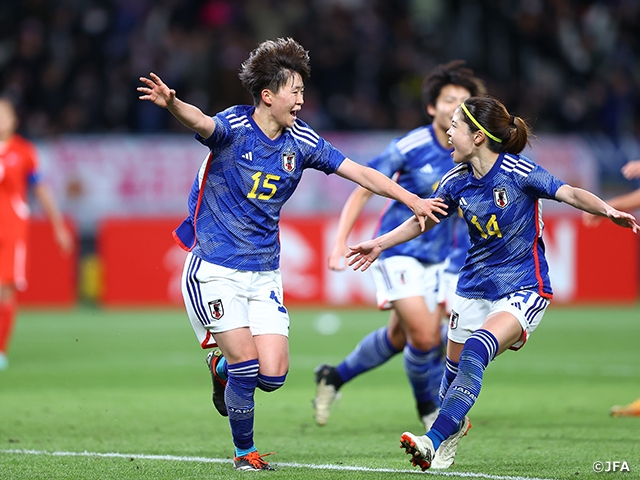 【Match Report】なでしこジャパン　DPR Korea 第2戦を2-1で制し、パリオリンピック出場を決める