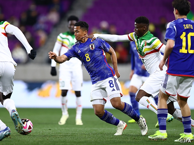 【Match Report】U-23日本代表 先制するもマリに1-3で敗れる