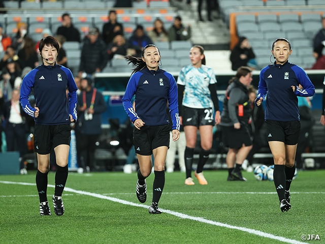 YAMASHITA Yoshimi, TESHIROGI Naomi, and BOZONO Makoto named to officiate matches in the Games of the XXXIII Olympiad (Paris 2024)