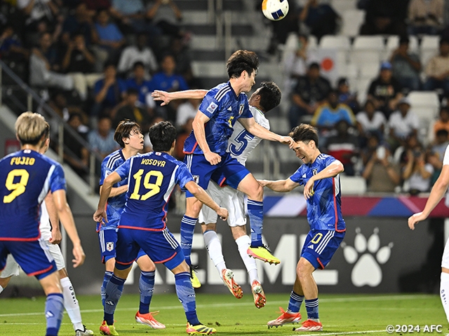 【Match Report】U-23 Japan National Team overcame stiff competition to reach the summit and head to the Paris Olympics as Asian champions - AFC U23 Asian Cup Qatar 2024™