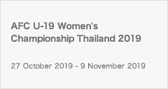 AFC U-19 Women's Championship Thailand 2019