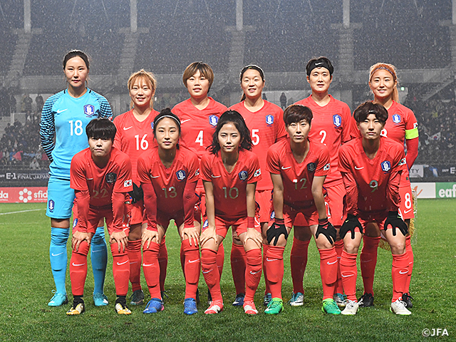 韓国女子代表 チーム紹介 Eaff E 1 サッカー選手権 17 決勝大会 大会 試合 Jfa 日本サッカー協会