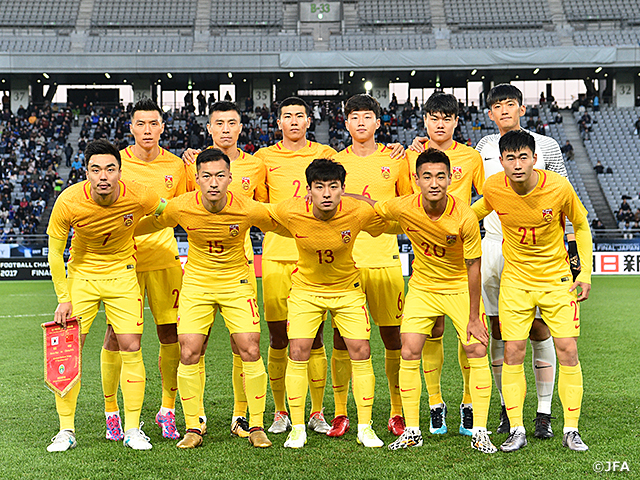 中国代表 チーム紹介 Eaff E 1 サッカー選手権 17 決勝大会 大会 試合 Jfa 日本サッカー協会