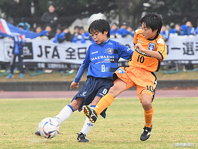 Jfa 第43回全日本u 12サッカー選手権大会群馬県大会 Jfa Jp