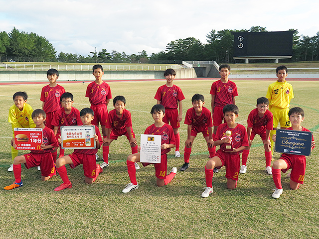 大社少年sc チーム紹介 Jfa 第44回全日本u 12サッカー選手権大会 Jfa Jp